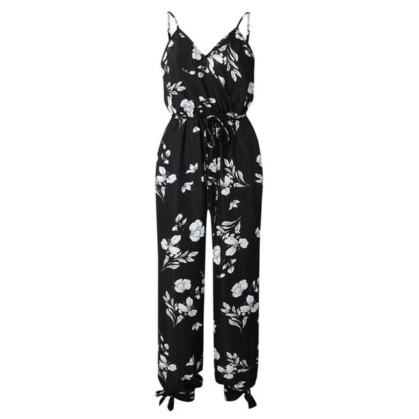 women's jumpsuits & rompers women boho sleeveless jumpsuit summer floral print romper lace-up backless loose bodysuit lady female simpl, Black;white
women's jumpsuits & rompers women boho sleeveless jumpsuit summer floral print romper lace-up backless loose bodysuit lady female simpl, Black;white