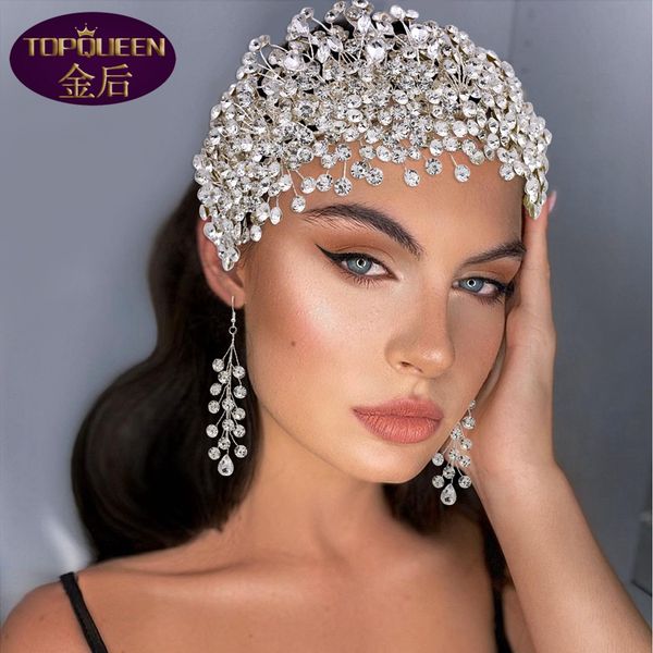 high-end diamond wedding tiara baroque crystal bridal headwear crown rhinestone with wedding jewelry hair accessories diamond bridal crowns, Silver
high-end diamond wedding tiara baroque crystal bridal headwear crown rhinestone with wedding jewelry hair accessories diamond bridal crowns, Silver