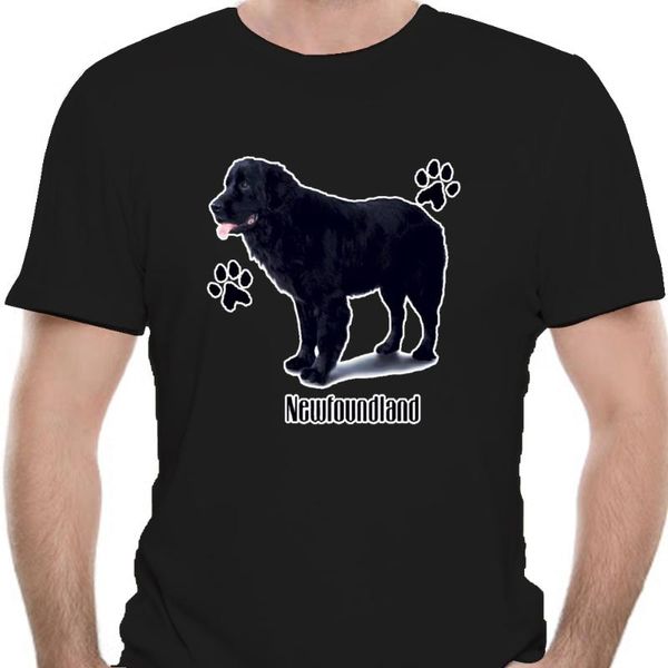 men's t-shirts cute black foundland dog standing up with prints custom tshirt 6062a, White;black
men's t-shirts cute black foundland dog standing up with prints custom tshirt 6062a, White;black