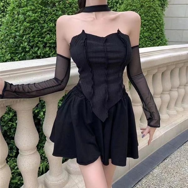 women's tracksuits 2021 summer y2k women skirt suits black korean strap party mini shorts backless beach boho vacation outfits, Gray
women's tracksuits 2021 summer y2k women skirt suits black korean strap party mini shorts backless beach boho vacation outfits, Gray