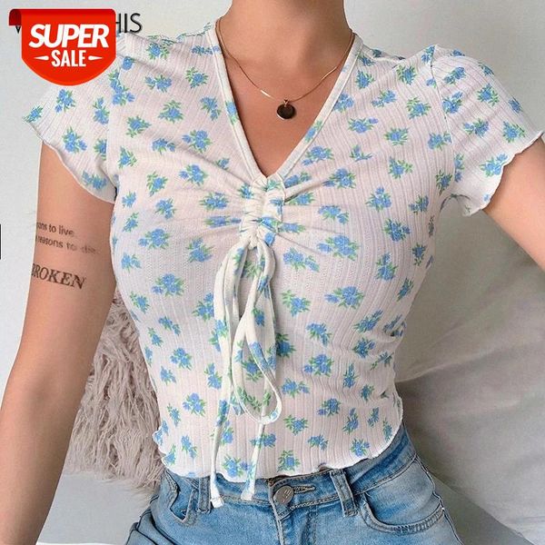 wannathis v-neck lace up floral print crop short sleeve front bandage slim elastic summer vacation cropped shirts women #bg83, White
wannathis v-neck lace up floral print crop short sleeve front bandage slim elastic summer vacation cropped shirts women #bg83, White