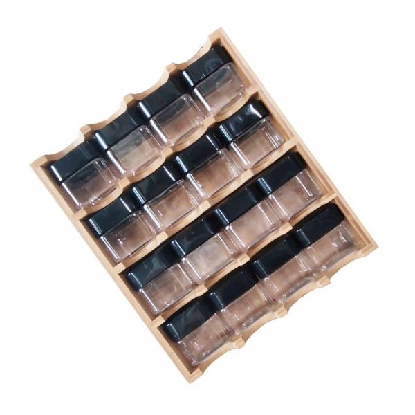 hooks & rails 1 set of versatile wall-mounted spice storage stand seasoning containers
hooks & rails 1 set of versatile wall-mounted spice storage stand seasoning containers