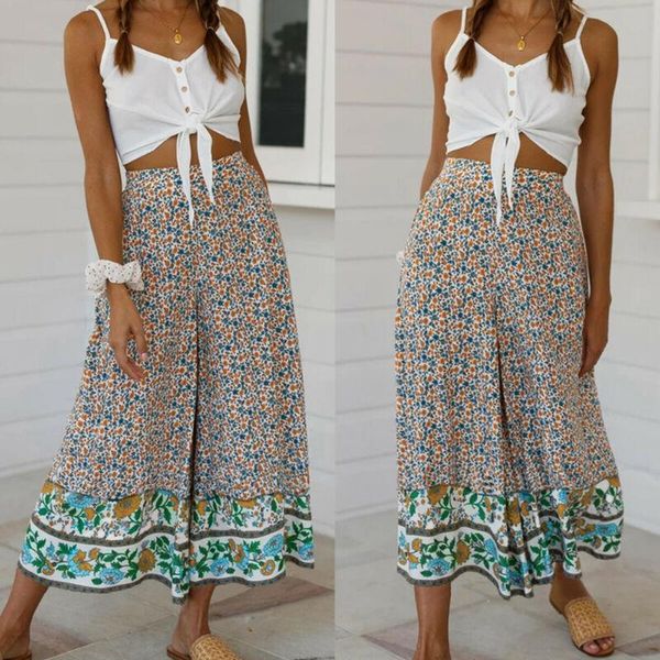 women's pants & capris 2021 summer wide leg women retro boho print loose elastic waist casual trousers beach holiday fashion female clo, Black;white
women's pants & capris 2021 summer wide leg women retro boho print loose elastic waist casual trousers beach holiday fashion female clo, Black;white