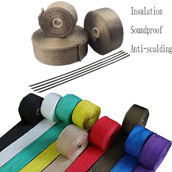 motorcycle exhaust system fiberglass wound protective tape pipe insulation turbine manifold wrapped cloth roll
motorcycle exhaust system fiberglass wound protective tape pipe insulation turbine manifold wrapped cloth roll
