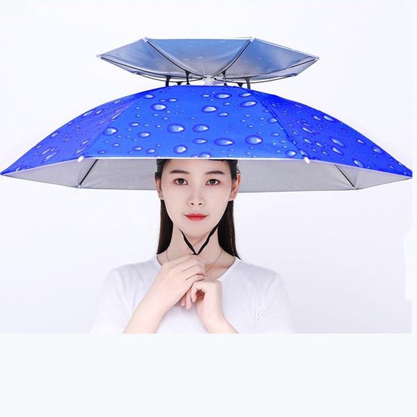 umbrellas fishing umbrella hat double-layer head-mounted windproof and rainproof overhead sunshade outdoor folding
umbrellas fishing umbrella hat double-layer head-mounted windproof and rainproof overhead sunshade outdoor folding