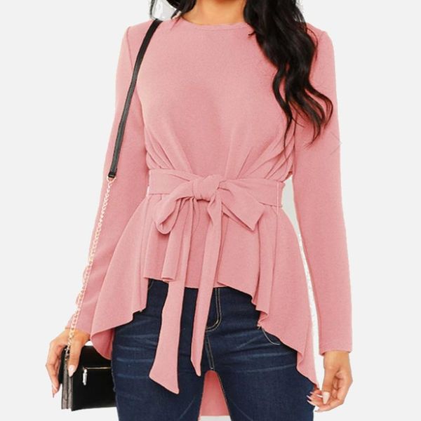 plus size 5xl tunic women's swallowtail blouse o neck bow tie long sleeve solid female tunics 2021 spring casual lady blouses, White
plus size 5xl tunic women's swallowtail blouse o neck bow tie long sleeve solid female tunics 2021 spring casual lady blouses, White
