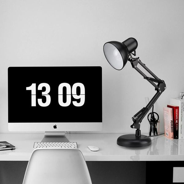 black ac85-265v e27 /e26 led bulb lamps flexible table lamp swing arm clamp mount lamp office studio home table desk light
black ac85-265v e27 /e26 led bulb lamps flexible table lamp swing arm clamp mount lamp office studio home table desk light