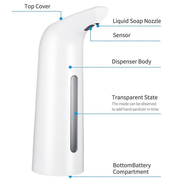 interior decorations soap dispenser automatic 400ml electric with sensor for kitchens bathroom restaurant el battery powered
interior decorations soap dispenser automatic 400ml electric with sensor for kitchens bathroom restaurant el battery powered