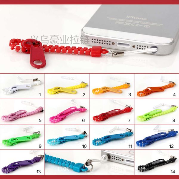 no.5 single dust plug candy color mobile phone hanging decoration fashion accsori zipper
no.5 single dust plug candy color mobile phone hanging decoration fashion accsori zipper