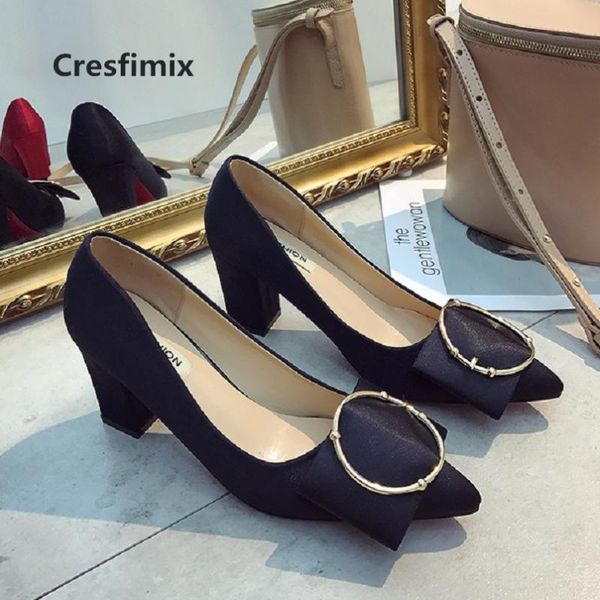 dress shoes cresfimix women fashion slip on heel lady casual party heels cool tacones altos a3205, Black
dress shoes cresfimix women fashion slip on heel lady casual party heels cool tacones altos a3205, Black