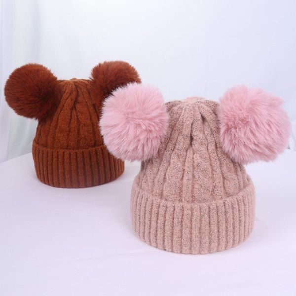 caps & hats double pompom kids hat warm autumn winter children girl boy beanie cap knitted crochet thick bonnet accessories, Yellow
caps & hats double pompom kids hat warm autumn winter children girl boy beanie cap knitted crochet thick bonnet accessories, Yellow