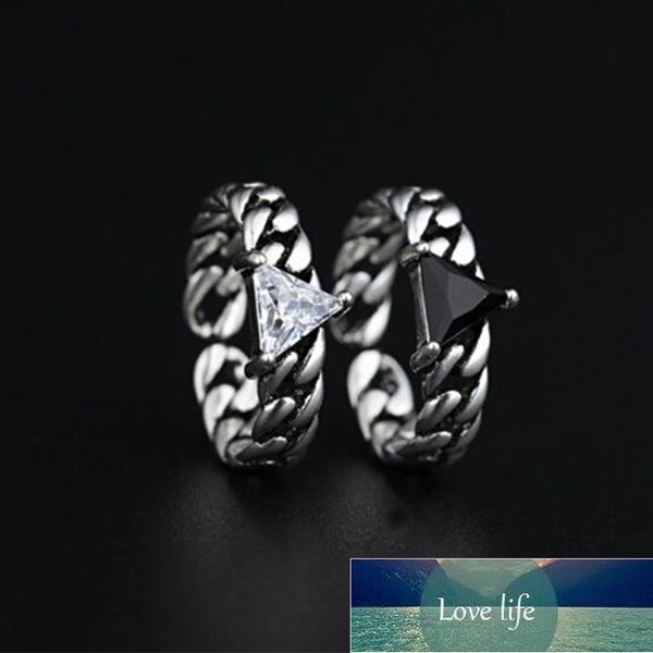 925 sterling silver triangle crystal zircon twist chain thai silver rings open adjustable rings for women men s-r69
925 sterling silver triangle crystal zircon twist chain thai silver rings open adjustable rings for women men s-r69