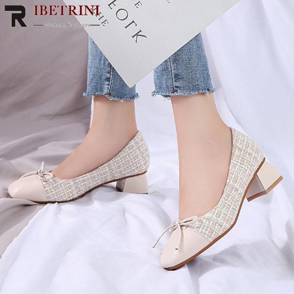dress shoes ribetrini 2021 trendy patchwork brand woman elegant shallow office pumps women comfort med chunky heels, Black
dress shoes ribetrini 2021 trendy patchwork brand woman elegant shallow office pumps women comfort med chunky heels, Black