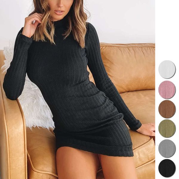temperament slim 2020 knitted women's new autumn dress and winter high collar pure color one step skirt with buttocks hot, Black;gray
temperament slim 2020 knitted women's new autumn dress and winter high collar pure color one step skirt with buttocks hot, Black;gray