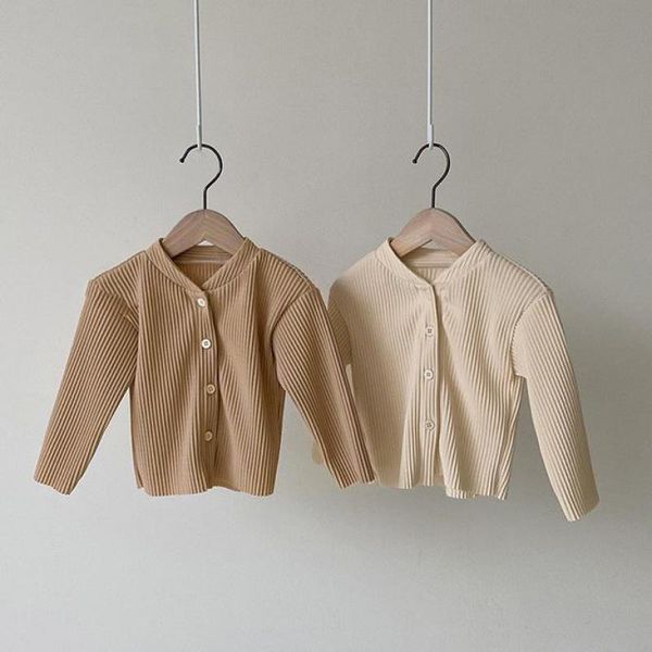 jackets baby kids fashion solid colour ribbed elastic cardigan boys and girls autumn cotton casual sweater long sleeve clothes, Blue;gray
jackets baby kids fashion solid colour ribbed elastic cardigan boys and girls autumn cotton casual sweater long sleeve clothes, Blue;gray