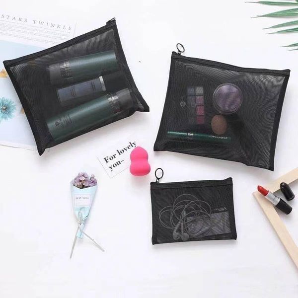 large-capacity cosmetic bag simple cosmetic storage bag multi-function mesh travel large, medium and small three-piece set
large-capacity cosmetic bag simple cosmetic storage bag multi-function mesh travel large, medium and small three-piece set