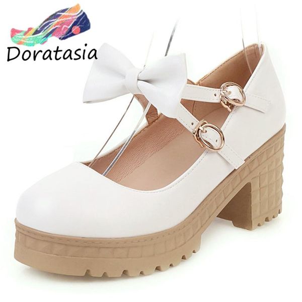 dress shoes doratasia girl fashion shallow platform pumps spring sweet butterfly-knot women high block heels woman, Black
dress shoes doratasia girl fashion shallow platform pumps spring sweet butterfly-knot women high block heels woman, Black