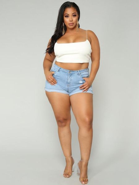 women's jeans 2021 summer women light blue ripped skinny woman plus size push up denim shorts large mom 5xl
women's jeans 2021 summer women light blue ripped skinny woman plus size push up denim shorts large mom 5xl