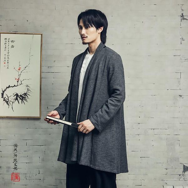 men's trench coats 2021 chinese style cotton and linen jacquard mid-length lapel windbreaker jacket casual, Tan;black
men's trench coats 2021 chinese style cotton and linen jacquard mid-length lapel windbreaker jacket casual, Tan;black