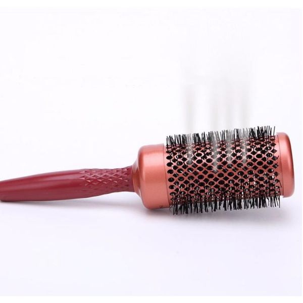 hair brushes roll round curling comb straightening styling tool anti-static scalp massage, Silver
hair brushes roll round curling comb straightening styling tool anti-static scalp massage, Silver