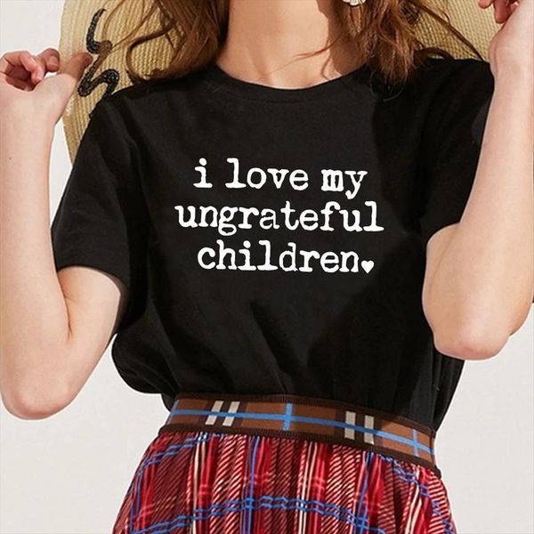 graphic tees i love womens t shirt my children letter print funny round neck lady tee summer casual, White
graphic tees i love womens t shirt my children letter print funny round neck lady tee summer casual, White