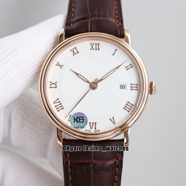 new 40mm villeret ultraplate watch 6651-3642-55b miyota 9015 automatic mens watch rose gold case white dial roman numerals gents sport watch, Slivery;brown
new 40mm villeret ultraplate watch 6651-3642-55b miyota 9015 automatic mens watch rose gold case white dial roman numerals gents sport watch, Slivery;brown