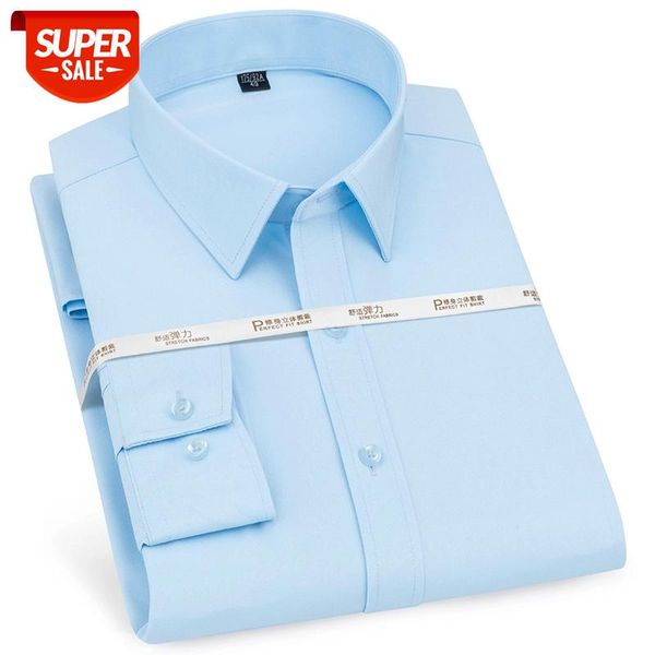 spandex stretch mens dress shirts solid long sleeved soft casual male shirts easy care no breast pocket formal mens work #hr8m, White;black
spandex stretch mens dress shirts solid long sleeved soft casual male shirts easy care no breast pocket formal mens work #hr8m, White;black