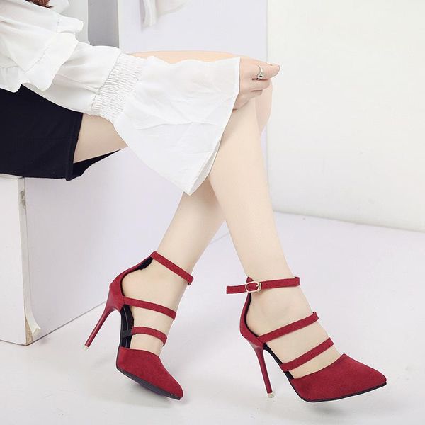 dress shoes 2021 european and american fashion thin heel women's with one line strap 10cm black high single
dress shoes 2021 european and american fashion thin heel women's with one line strap 10cm black high single