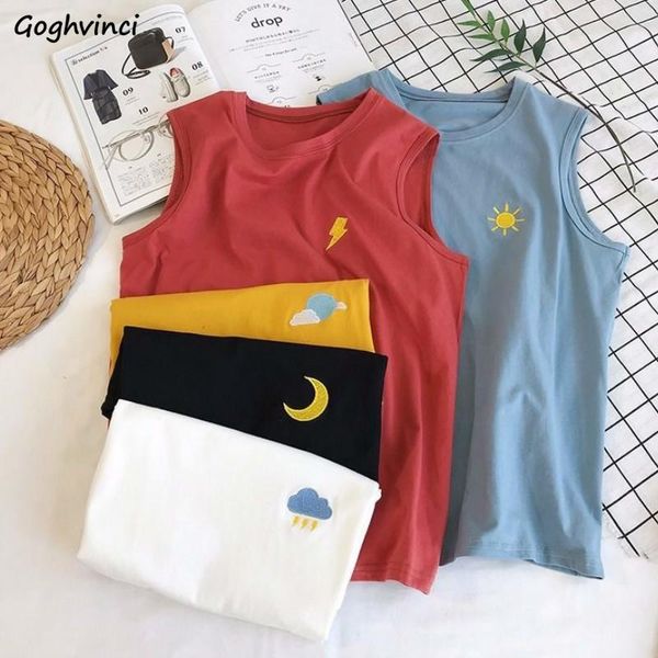 women's tanks & camis women printed harajuku loose sleeveless bf preppy-style korean ulzzang tank- students leisure trendy street-wear, White 
women's tanks & camis women printed harajuku loose sleeveless bf preppy-style korean ulzzang tank- students leisure trendy street-wear, White