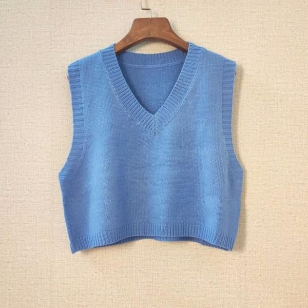 women's vests sweater vest women spring autumn 2021 korean loose v-neck sleeveless knit jumper female pullover casual ruched, Black;white
women's vests sweater vest women spring autumn 2021 korean loose v-neck sleeveless knit jumper female pullover casual ruched, Black;white