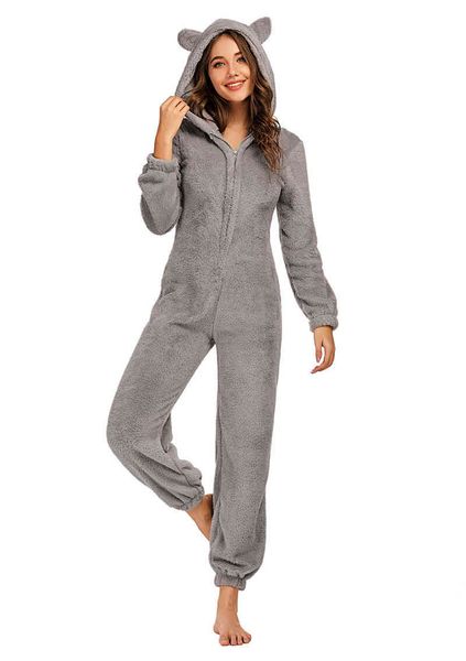 womens plush piece pajamas sets autumn winter long sleeve zipper loose pajamas ladies solid clothes, Black;red
womens plush piece pajamas sets autumn winter long sleeve zipper loose pajamas ladies solid clothes, Black;red