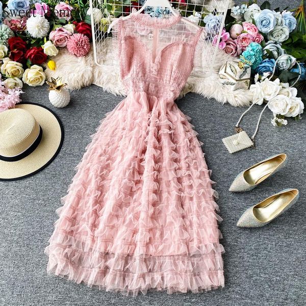 casual dresses sweet memory girl 2021 pink blue black lace solid color mesh summer wedding party dress women robe cake lady, Black;gray
casual dresses sweet memory girl 2021 pink blue black lace solid color mesh summer wedding party dress women robe cake lady, Black;gray