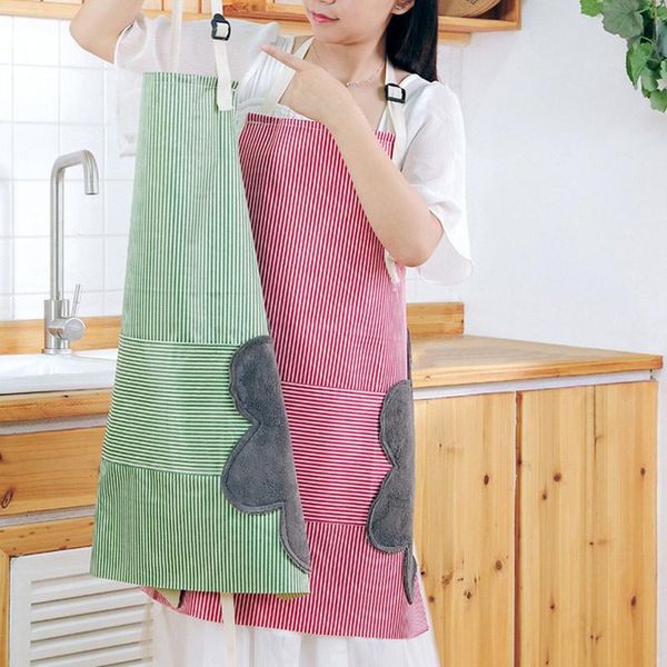 aprons cute waterproof rag apron durable with on both sides striped adjustable buckle kitchen tool
aprons cute waterproof rag apron durable with on both sides striped adjustable buckle kitchen tool