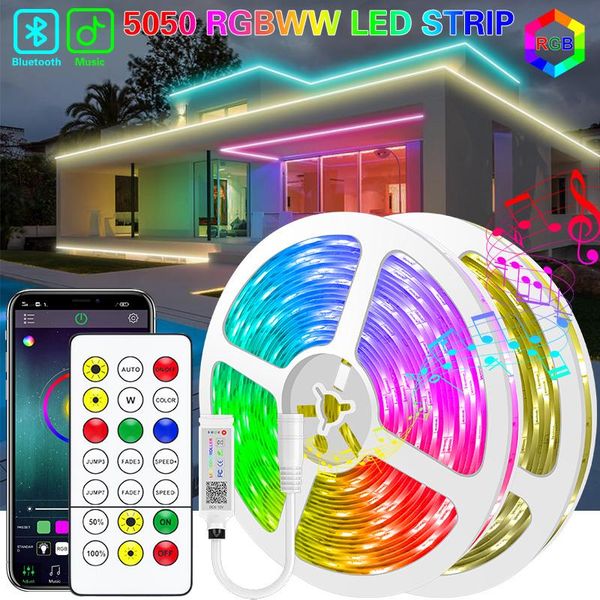 strips bluetooth rgb+white led strip light rgbww dc12v flexible individually addressable tape ribbon 5m 10m 15m 20m
strips bluetooth rgb+white led strip light rgbww dc12v flexible individually addressable tape ribbon 5m 10m 15m 20m