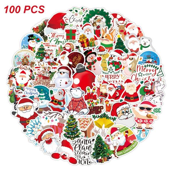 christmas decorations 100 pcs stickers reusable pvc xmas santa claus decals for suitcase fridge skateboard lapphone gifts kids 
christmas decorations 100 pcs stickers reusable pvc xmas santa claus decals for suitcase fridge skateboard lapphone gifts kids