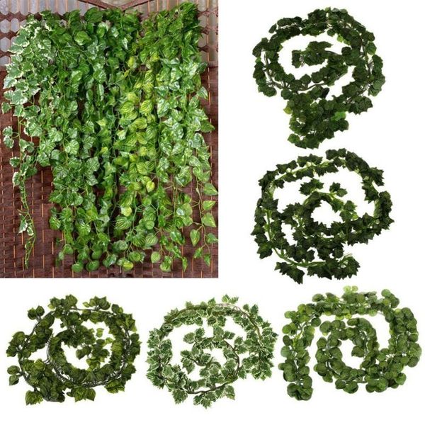 100pcs 6.5ft artificial green ivy leaf garland plants vine fake foliage flowers for home garden wedding decoration rattan
100pcs 6.5ft artificial green ivy leaf garland plants vine fake foliage flowers for home garden wedding decoration rattan
