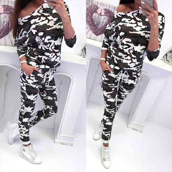 camouflage leopard print tracksuit women two piece set autumn clothes and pants sport jogger suit outfits female lounge wear, Gray
camouflage leopard print tracksuit women two piece set autumn clothes and pants sport jogger suit outfits female lounge wear, Gray