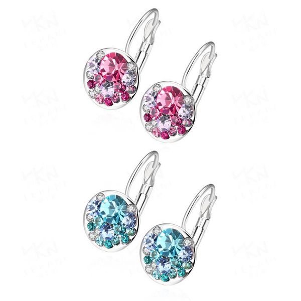 stud ant angel ear studs fashion women's earrings round zircon many colors gifts from jewelry alloy material 1pcs opp packing, Golden;silver
stud ant angel ear studs fashion women's earrings round zircon many colors gifts from jewelry alloy material 1pcs opp packing, Golden;silver