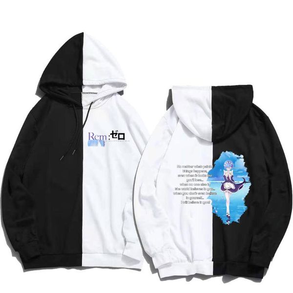 men's hoodies & sweatshirts anime re:zero em quote re zero lightweight women sweatshirt cartoon graphic winter casual, Black
men's hoodies & sweatshirts anime re:zero em quote re zero lightweight women sweatshirt cartoon graphic winter casual, Black