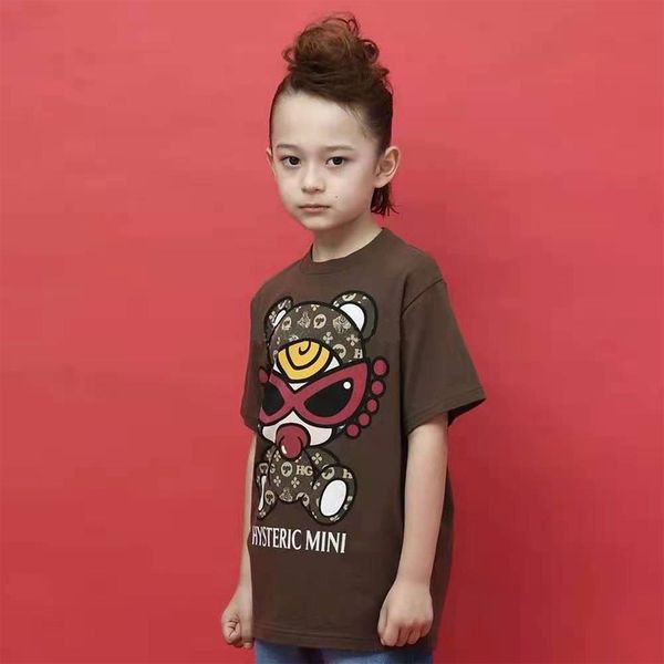 pacifier gaoding brown heichao teddy 2021 cotton xiachao children's parent child t-shirt short sleeve, Black;white
pacifier gaoding brown heichao teddy 2021 cotton xiachao children's parent child t-shirt short sleeve, Black;white