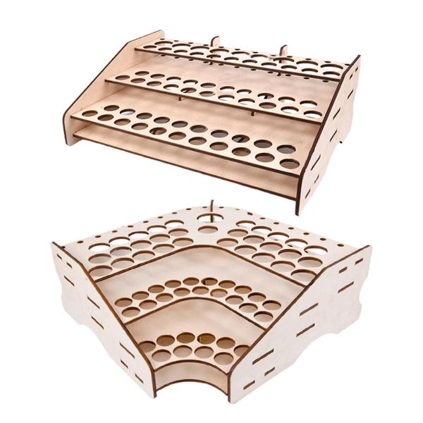 hooks & rails 3 layers wooden paint rack pigment bottle storage organizer color ink brush stand paints tool home
hooks & rails 3 layers wooden paint rack pigment bottle storage organizer color ink brush stand paints tool home