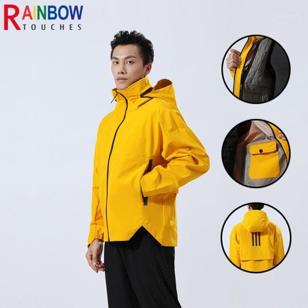 men's trench coats rainbowtouches sports windbreaker outdoors casual thickened zipper running waterproof reflective motorcycle jacket, Tan;black
men's trench coats rainbowtouches sports windbreaker outdoors casual thickened zipper running waterproof reflective motorcycle jacket, Tan;black