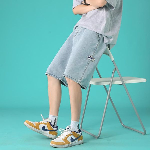 men's jeans shorts for men summer baggy loose pants denim fashion casual daily school street short trousers male s-xxl, Blue
men's jeans shorts for men summer baggy loose pants denim fashion casual daily school street short trousers male s-xxl, Blue