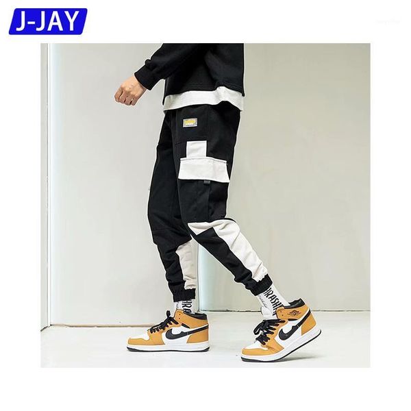 j-jay brand men cargo pants super trend loose 2021 fashion korean side pocket color matching streetwear techwear men's, Black
j-jay brand men cargo pants super trend loose 2021 fashion korean side pocket color matching streetwear techwear men's, Black