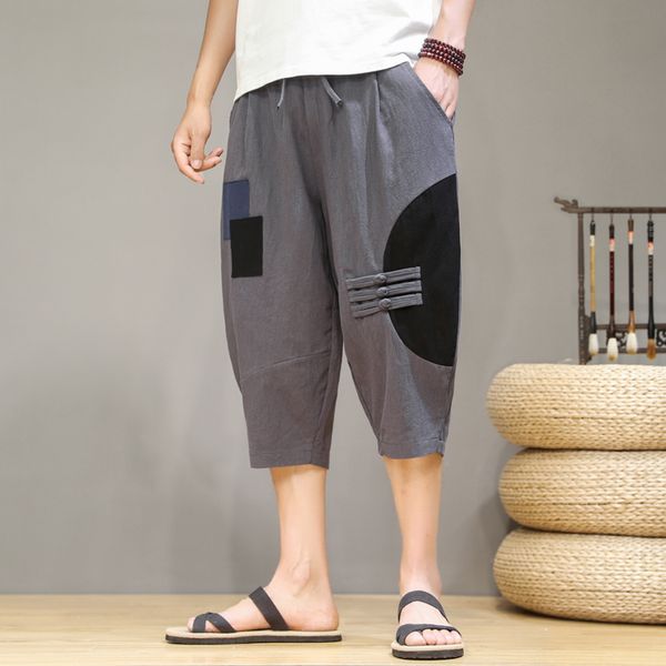 new 2021 men plus siz summer casual mens fashion calf-length patchwork trousers male oversize harem pants clothes zxlu oikp, Black
new 2021 men plus siz summer casual mens fashion calf-length patchwork trousers male oversize harem pants clothes zxlu oikp, Black