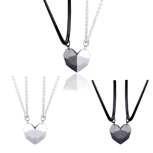 chains ksra 2pcs magnetic couple friendship necklace for women & lovers heart pendant charm jewelry valentine's day gift, Silver
chains ksra 2pcs magnetic couple friendship necklace for women & lovers heart pendant charm jewelry valentine's day gift, Silver