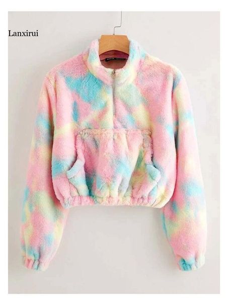 women's fur & faux winter stand collar hairy shaggy leopard hoodies vintage long sleeve furry sweatshirt outerwear, Black
women's fur & faux winter stand collar hairy shaggy leopard hoodies vintage long sleeve furry sweatshirt outerwear, Black