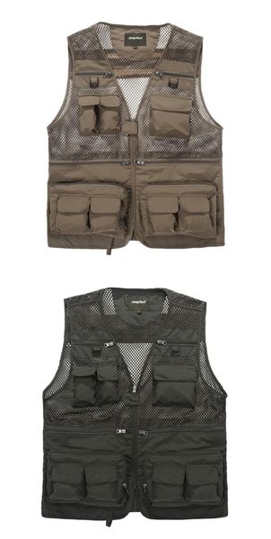 men's vests ie fork mesh fishing vest multi-use waistcoat safari travel, Black;white
men's vests ie fork mesh fishing vest multi-use waistcoat safari travel, Black;white