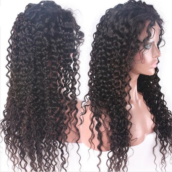 stocking virgin indian human hair wig deep curly full lace wig for black women ing, Black;brown
stocking virgin indian human hair wig deep curly full lace wig for black women ing, Black;brown