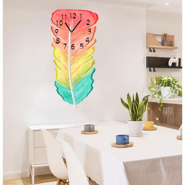 wall clocks rainbow large creative clock wood living room bedroom relojes de pared watch home decor modern design dd5wc
wall clocks rainbow large creative clock wood living room bedroom relojes de pared watch home decor modern design dd5wc